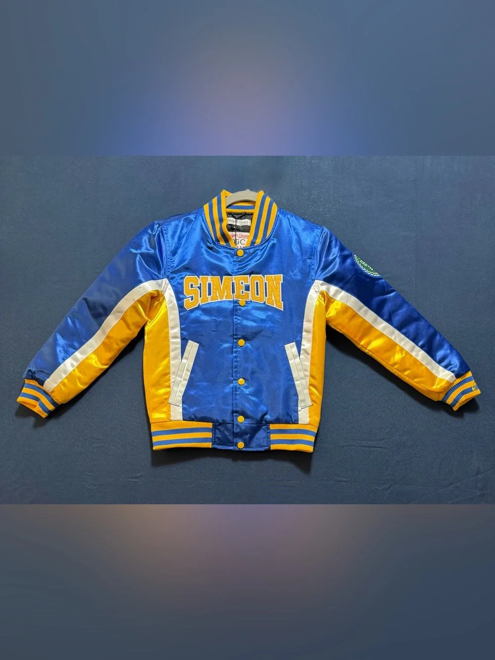 NWT Headgear Classics Satin Derrick Rose Simeon High School Jacket XS & Small